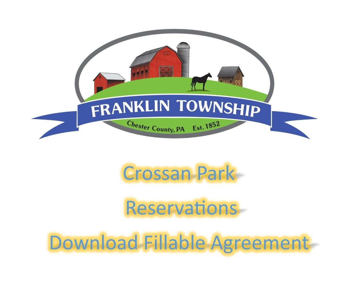 Crossan Park Rental Agreement &amp; Fee Schedule