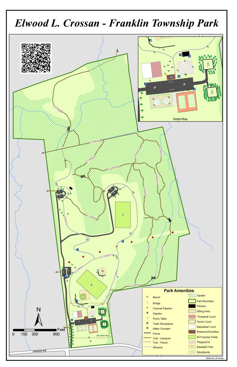 Elwood Crossan Park Map - September 2023