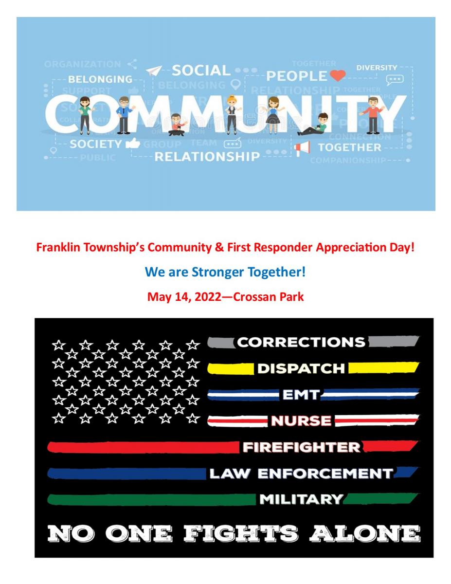 Franklin Township - Community &amp; First Responder Appreciation Day