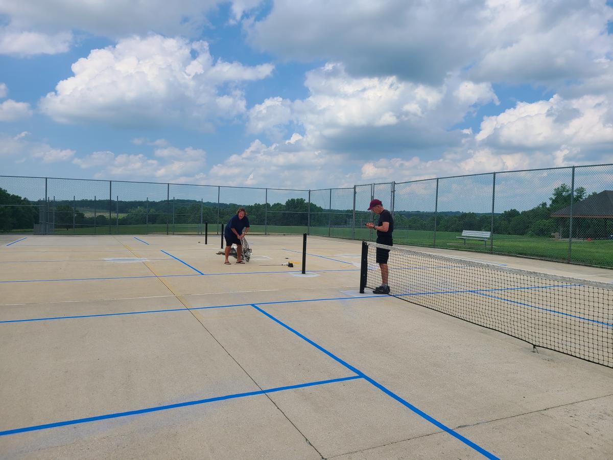 Crossan Park - New Pickleball Courts