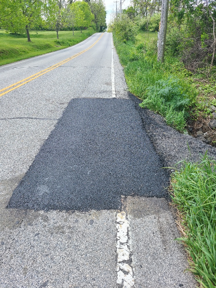 Chesterville Road - Permanent Fix by PENNDOT