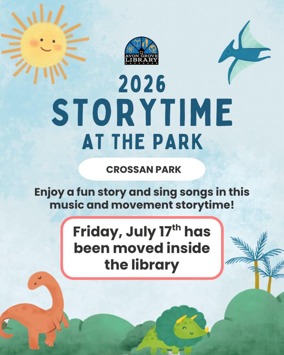 Crossan Park Story Time - July 17, 2026 - Moved to Library - Weather Conditions