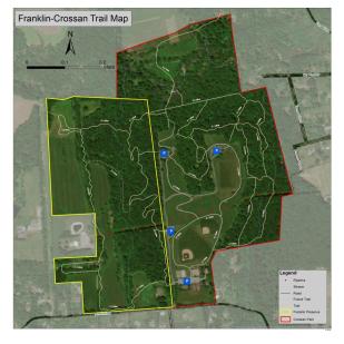 Franklin Preserve - Crossan Park Trail Map